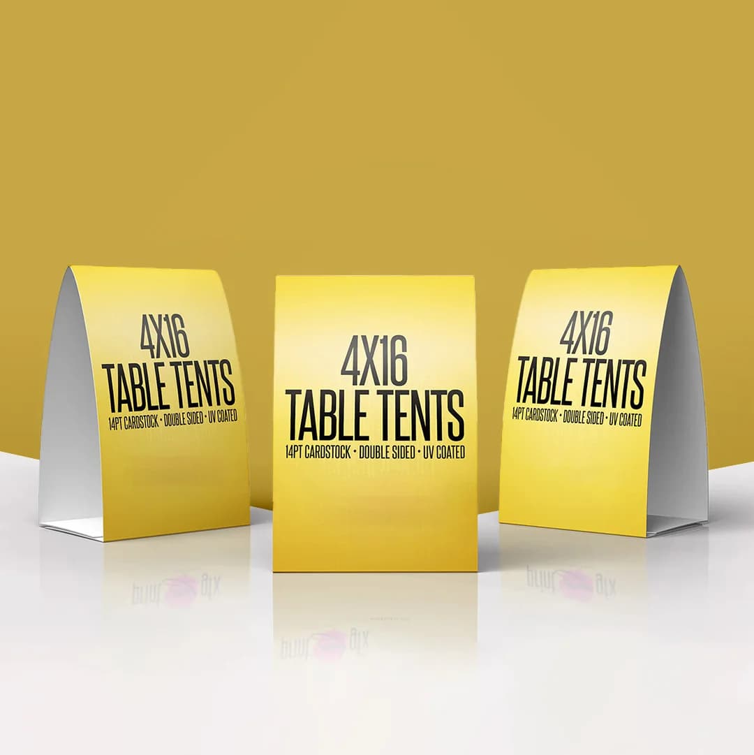 Table Tents 1