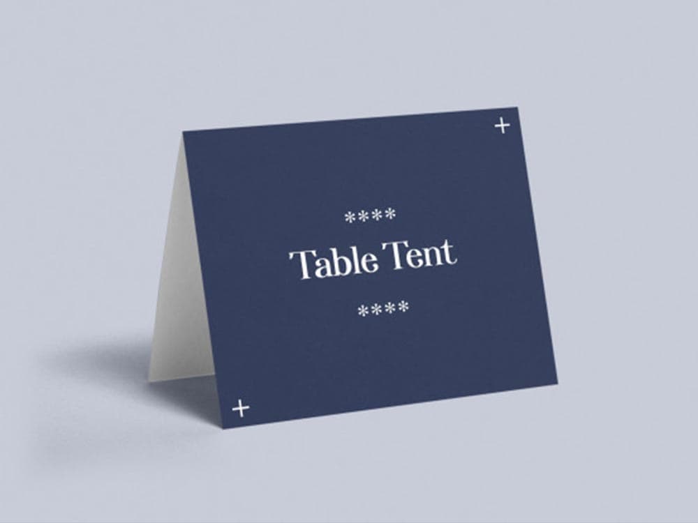 Table Tents 3